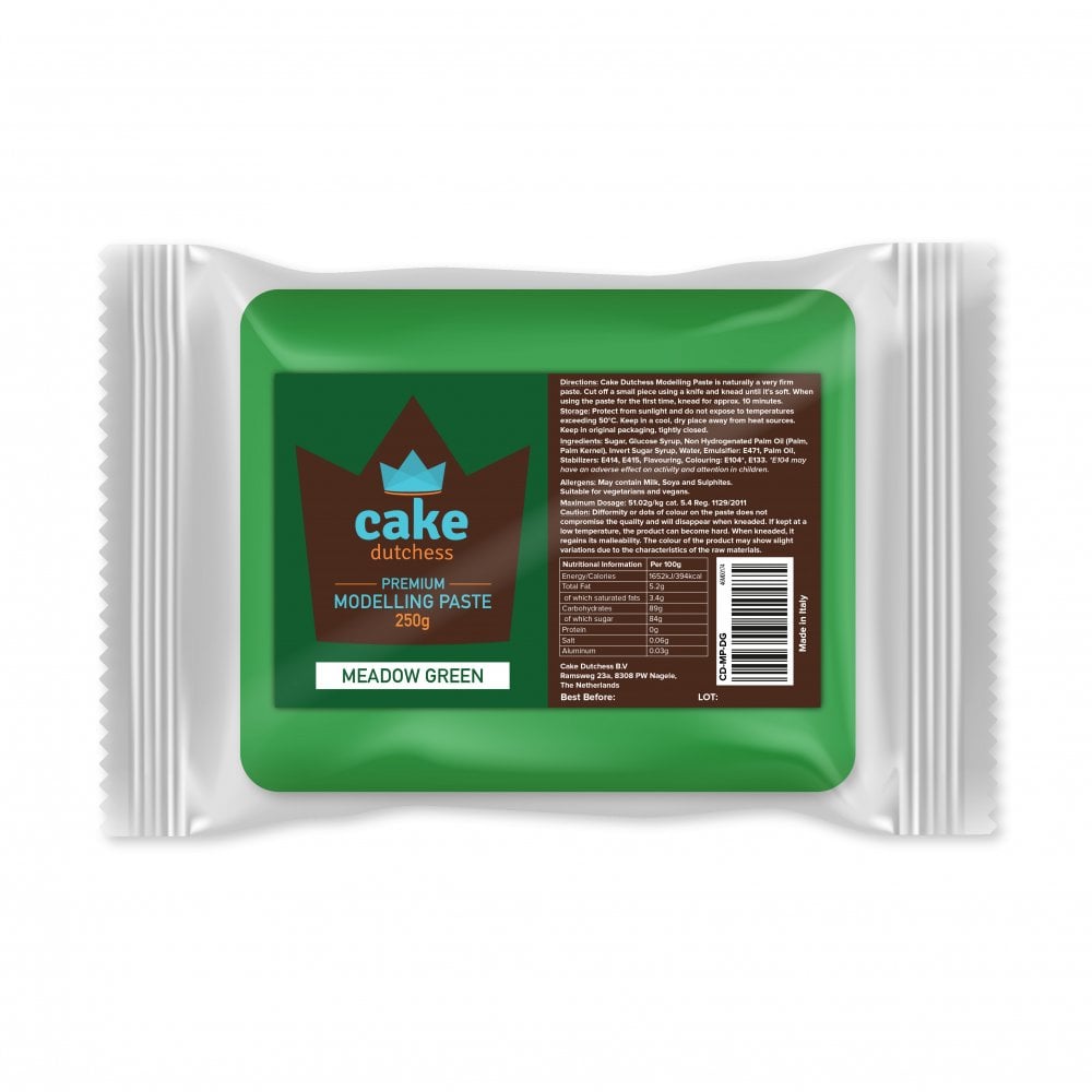 Cake Dutchess Modelling Paste Meadow Green 250gms Cakessprinkles
