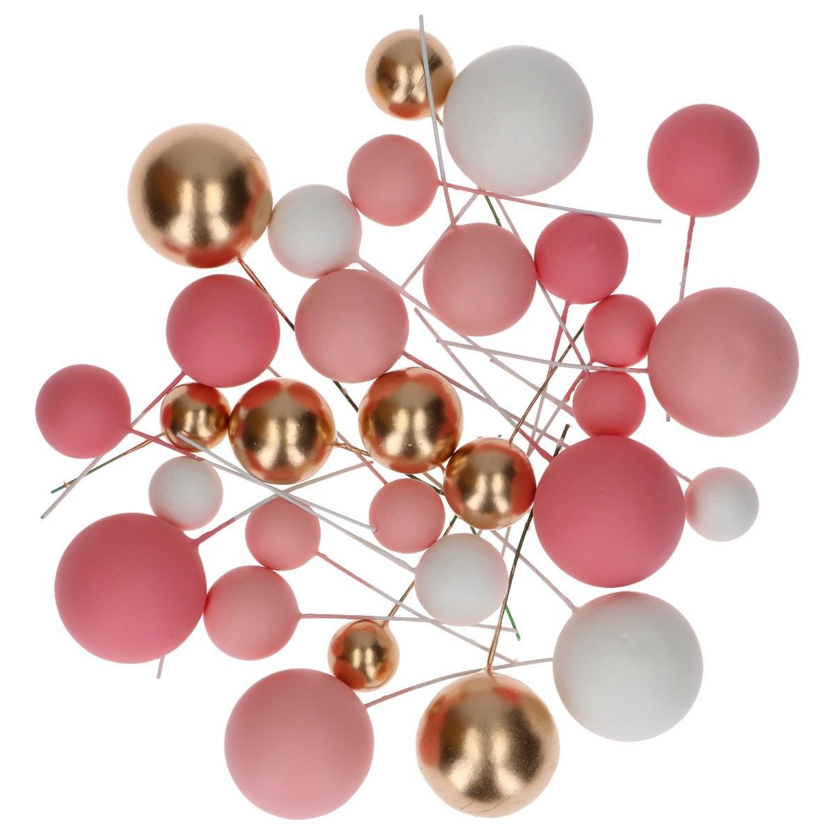 Simply Making Decorative Ball Set-Pink Ombre -32/pk